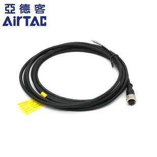PPVCL AirTAC亚德客夹紧气缸磁性开关比例阀线缆X PPVCS