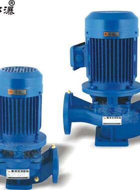 上海管道离心泵ISGD100-200IISGD管道泵立式供水生活泵