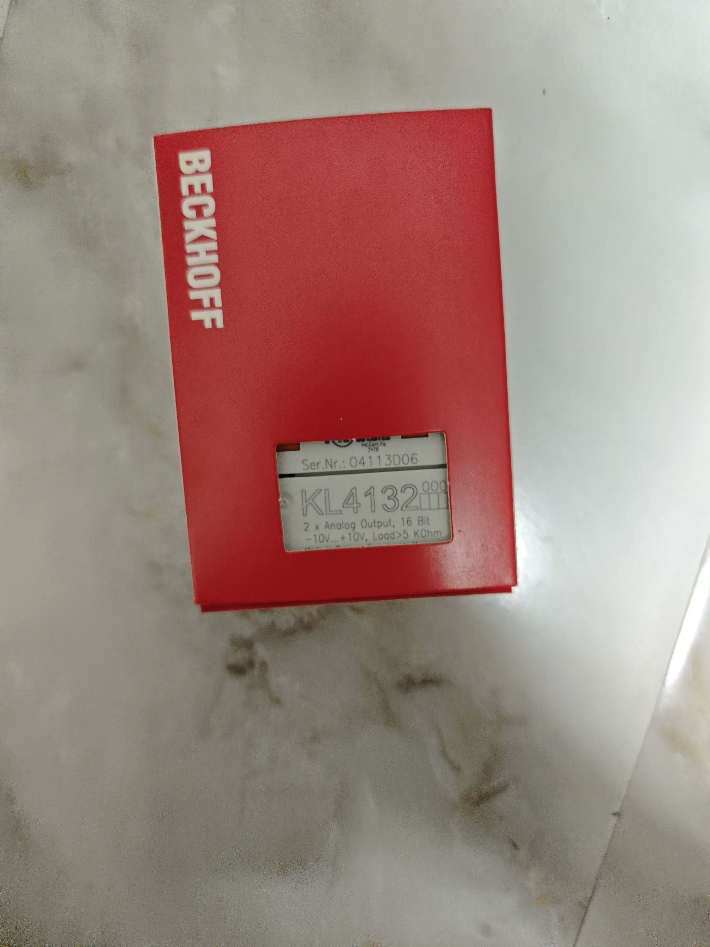 倍福KL4132模块，原装正品，2x模拟量输出，16位，支持