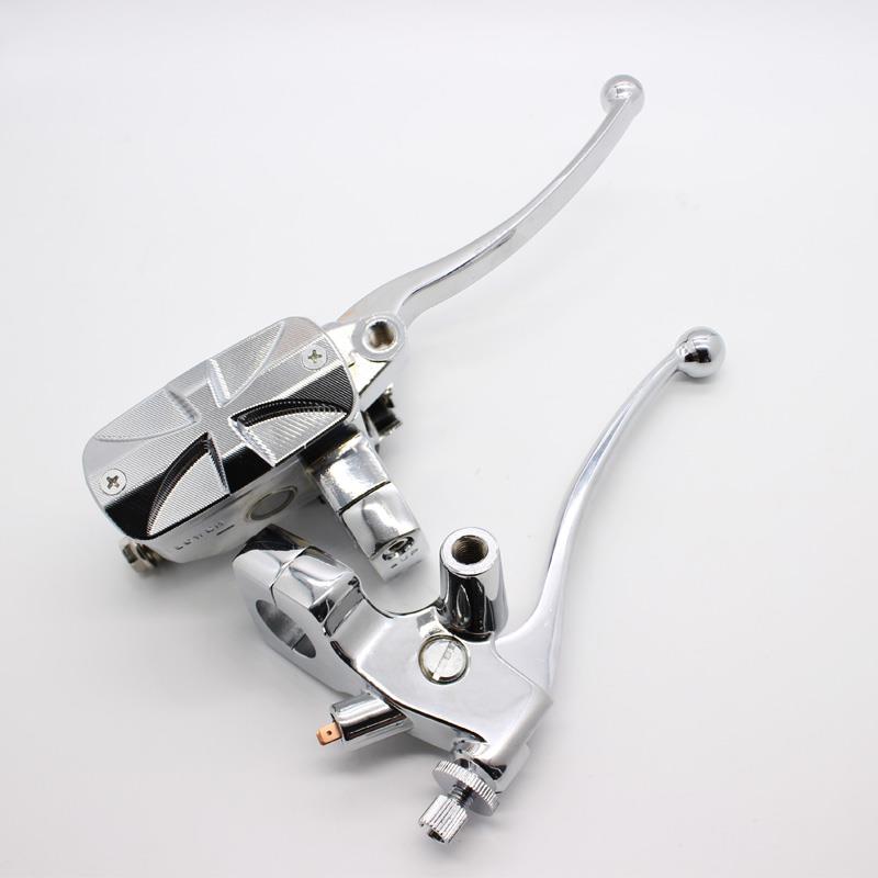 适用本田 CB-1 CB400 VFR400 22mm/25mm前刹车上泵离合器座配牛角