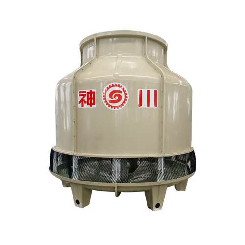 现货供应圆形逆流式冷却塔水轮机冷却塔玻璃钢圆形冷却塔厂家