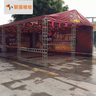 宣传栏喷绘广告制作 厂家供应桁架出租搭建 舞台租赁背景墙