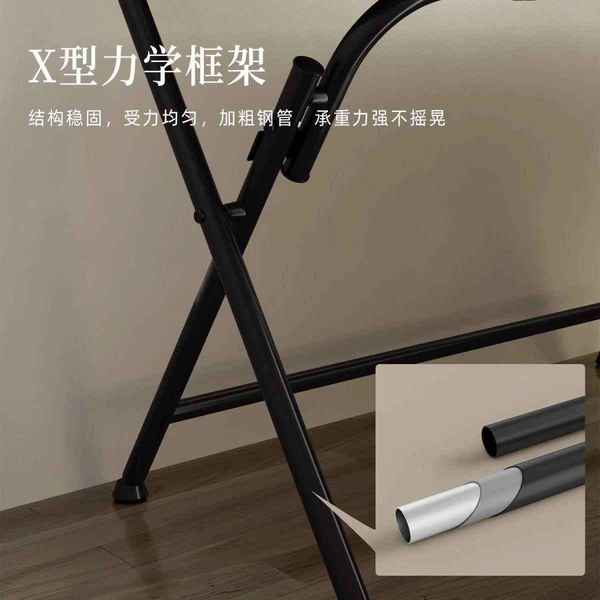 家用折书桌电脑桌折叠桌书架学习桌200办叠公桌可简易边卧室床小