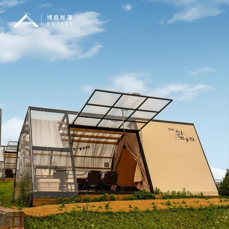 博庭旅游景区PC透明星空房户外露营民宿酒店名宿创意星空屋帐篷房