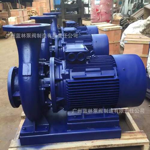 IR350-GLR235转速卧式管道泵 37KW卧W管道式低离心泵