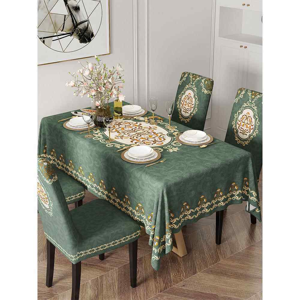 M2O8餐餐桌餐椅套罩套家用美座椅套桌椅套防水式桌装布F765HHM6盖