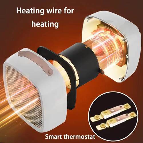Heater Portable Small Space Heater Fast Heating Lightweight