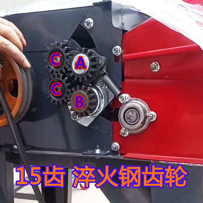 铡草机齿轮15齿小齿轮配件淬火钢齿轮切草机粉碎机通用弹齿轮配件