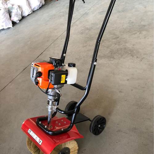 新款手推式汽油动力除锈机汽油铁钢板钢结构翻新去锈除锈多功能