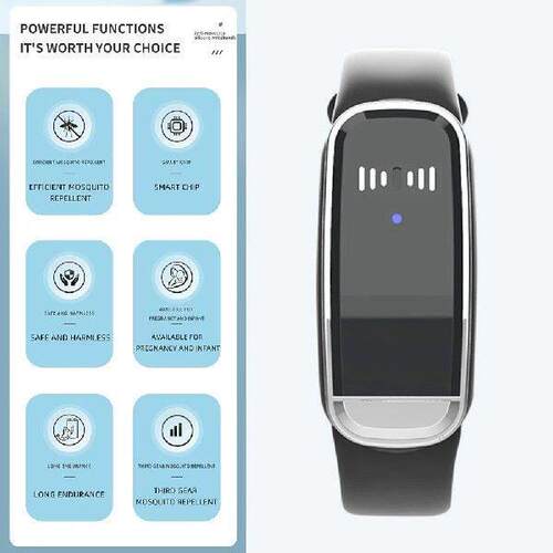 Ultrasonic Mosquito Repellent Bracelet Anti Pest Electronic