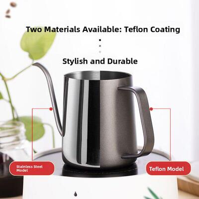 350ml 600ml Coffee Tea Pot Gooseneck Drip Kettle Thin Mouth