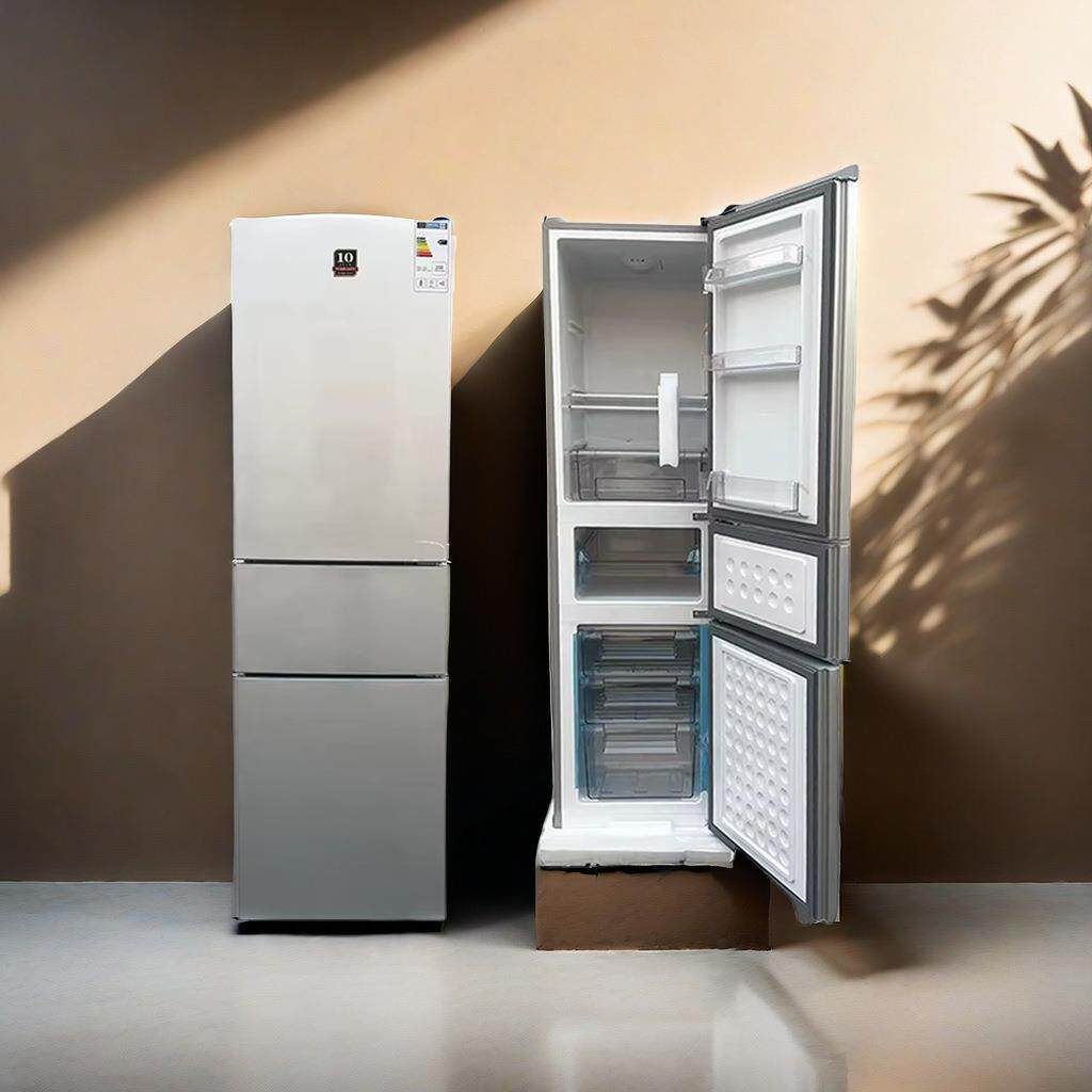 外贸租房家电冷冻冷藏可出口三门冰箱refrigerator