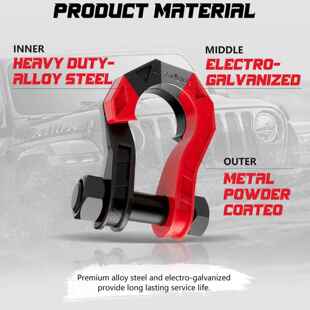 车工厂旋直销分体拖钩 可转分体宏迈卸分扣拖车臂带球头体越野拖