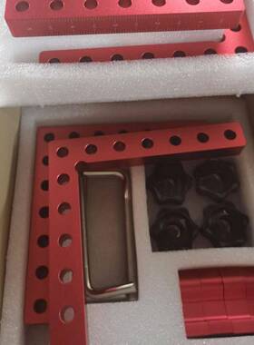 140m直角1p90度直角cs木工直m角定位夹可调节90度2L形辅助铝夹定