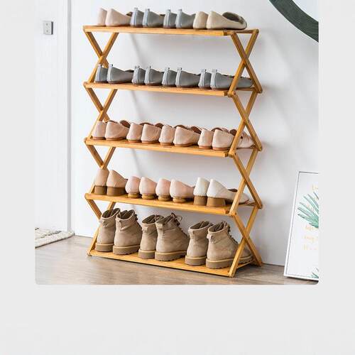 Modern minimalist multi-level simple storage household shoe