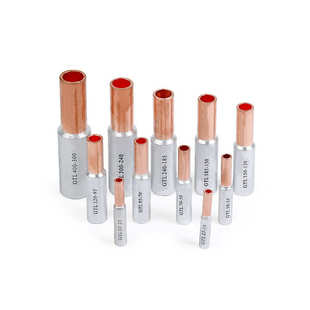 平方铜电缆接线 铝 接管400gtl10过渡管端子铝对接连25 铜