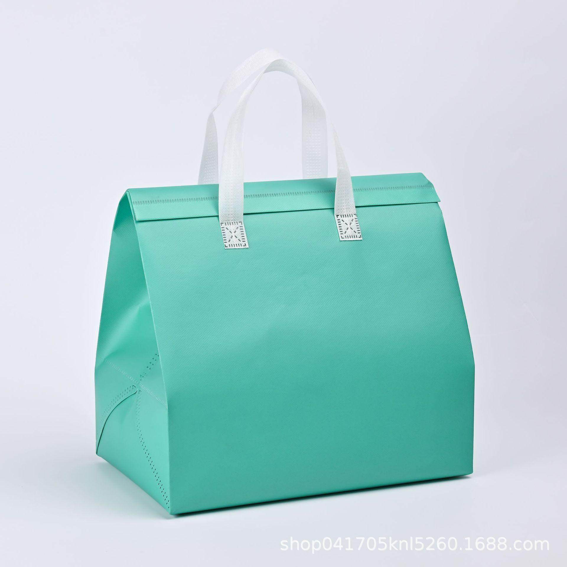 高档外卖带烧烤无纺布定制保温保冷袋手提袋子铝箔打包做logo,包装,其它包装袋,淘宝优惠券,粉丝福利购,淘宝优惠卷