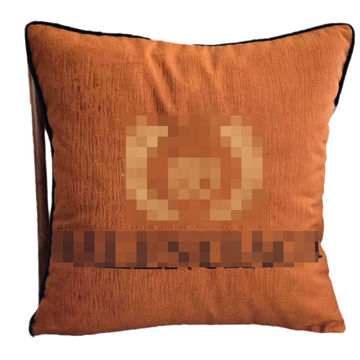 高端现代轻奢家用卧室沙发靠枕图案北欧绒布抱枕沙发枕厂家批发