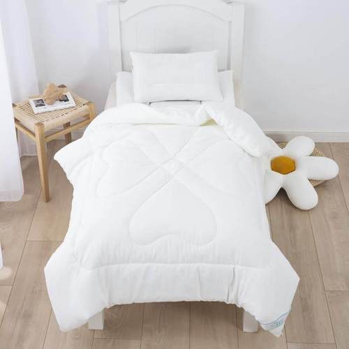 儿童幼儿园棉花被芯子母被保暖丝绵被春秋被大豆纤维四季通用被子