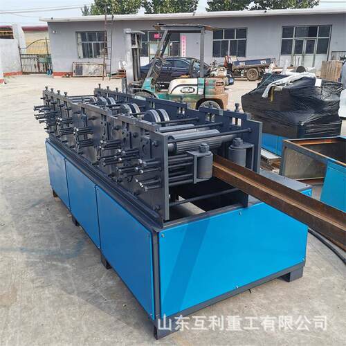 钢管调直机方管圆弯管HQK架管材矫直机建筑施工扣件曲式脚手校直