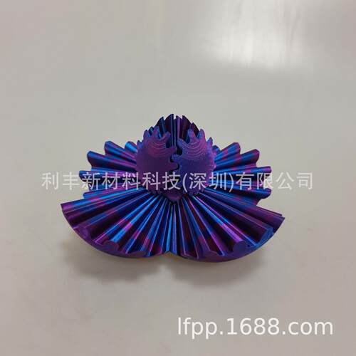 3D打印齿轮球摆件 跨境爆品3D Printed Gear Ball Spin Ball
