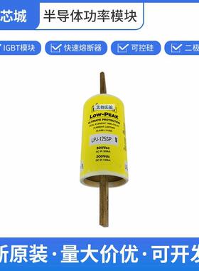 圆柱形熔断器 交流 保险丝 巴斯曼LPJ-125SP全国发货批次22+
