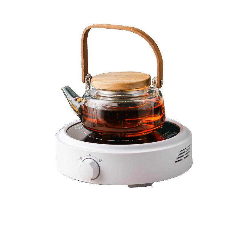 110V迷你黑晶炉烧水煮茶炉公司家用电磁炉小型宿舍煮面黑晶炉机器