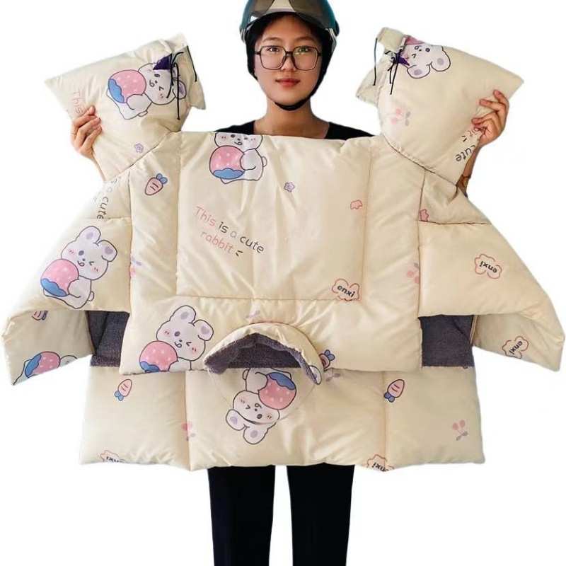 踏板电动车挡风被保暖加厚大加绒防雨挡风被新款挡风被冬季挡风被