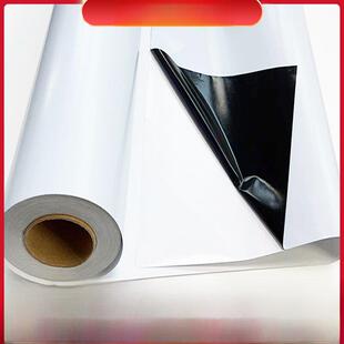 120克140克黑胶车贴弱溶剂喷绘车贴户外写真背胶摭盖不干胶膜贴纸