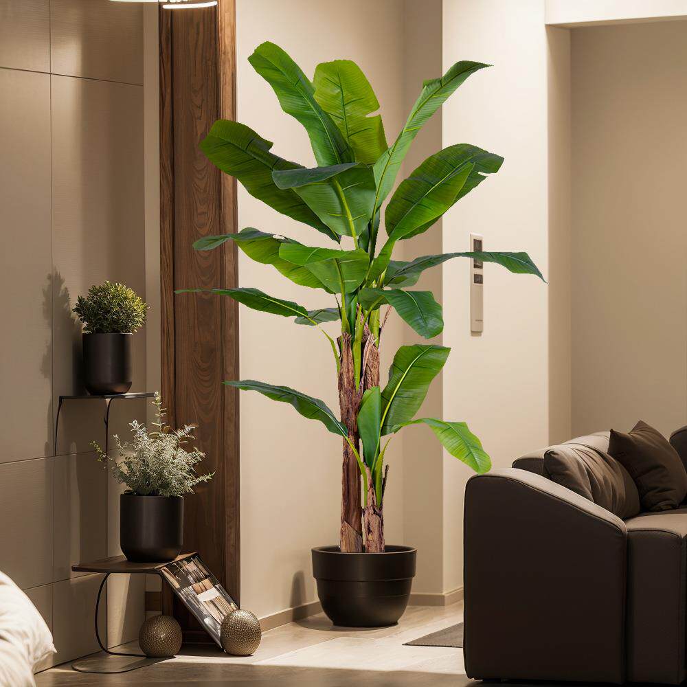 2024大型芭蕉树仿真绿植假植物装饰室内大叶子绿植客厅造景盆栽