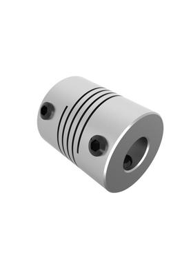 HUCO 螺旋切缝联轴器 螺丝固定 孔径5mm 724.13.2020