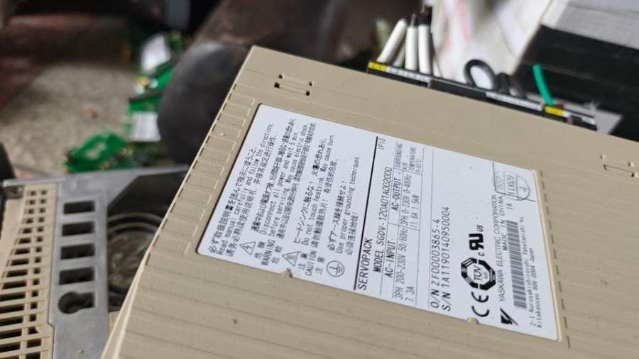 1月12日北京【京械9308】单位淘汰报废处置日本安川伺服驱动器一批共6台网络拍卖公告