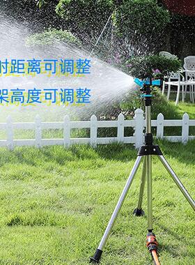 分园林灌溉架旋转器摇臂洒水三角架花EHM园4园艺工具三角支喷水器