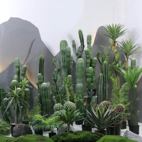 仿真仙摆掌SUG人盆栽大植物造景型厂家直销仿真绿植小件组合仿真