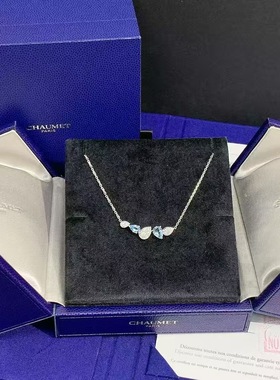 99新Chaumet/尚美巴黎Josephine约瑟芬星圆·白鹭项链女款