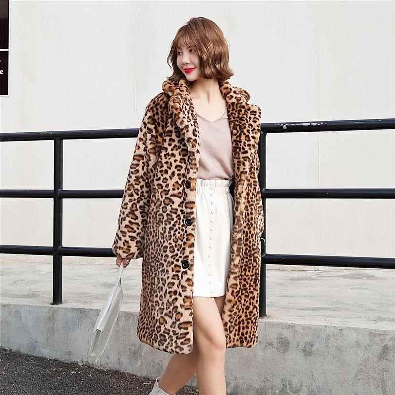 blazers for women leopard loose vintage casual turn-down