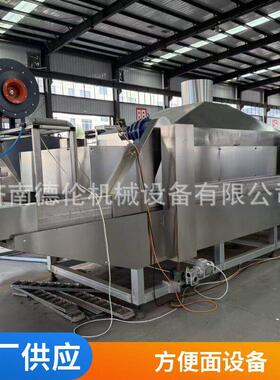 干脆面生产设备波纹面全套生产线厂房规划上门调试方便面