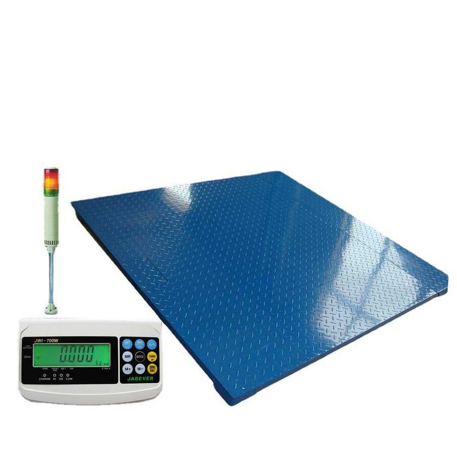 带报警模式电子地磅 3吨配三色灯三段重量声光警示电子地磅称