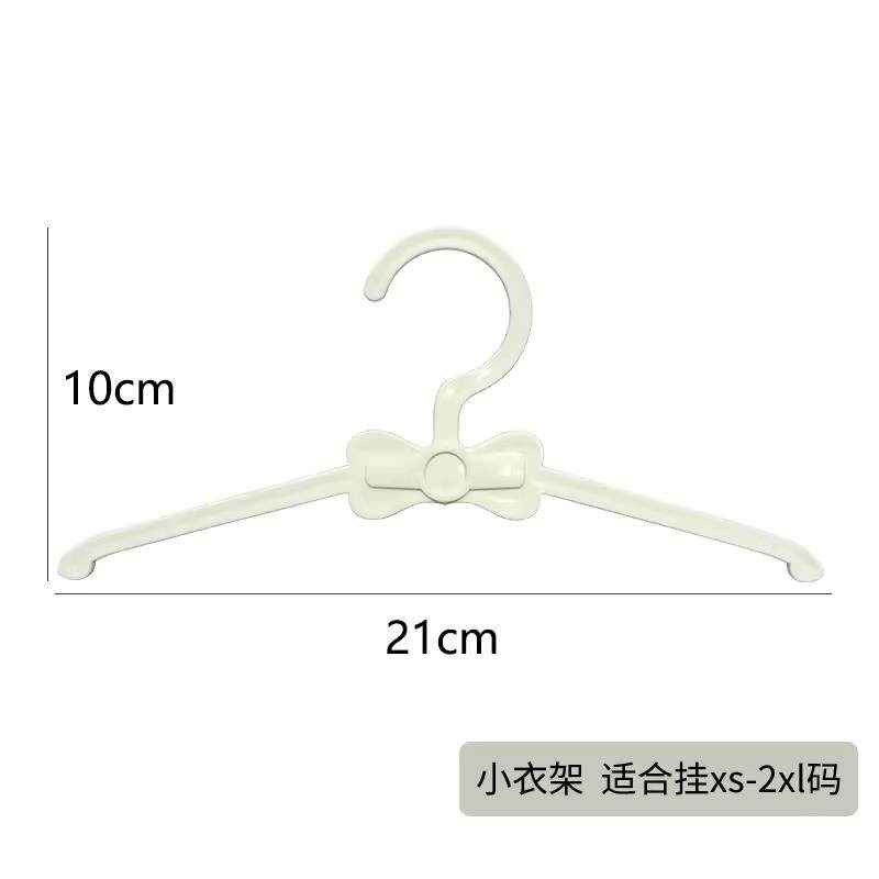 高档实木质宠物服专用小衣架狗地狗猫咪挂衣装收纳层架子衣落橱衣图片