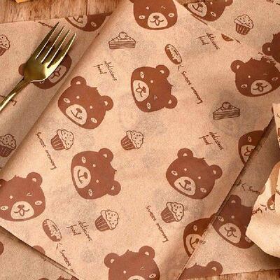 100PC Sandwich Packaging Paper Food Grade Without