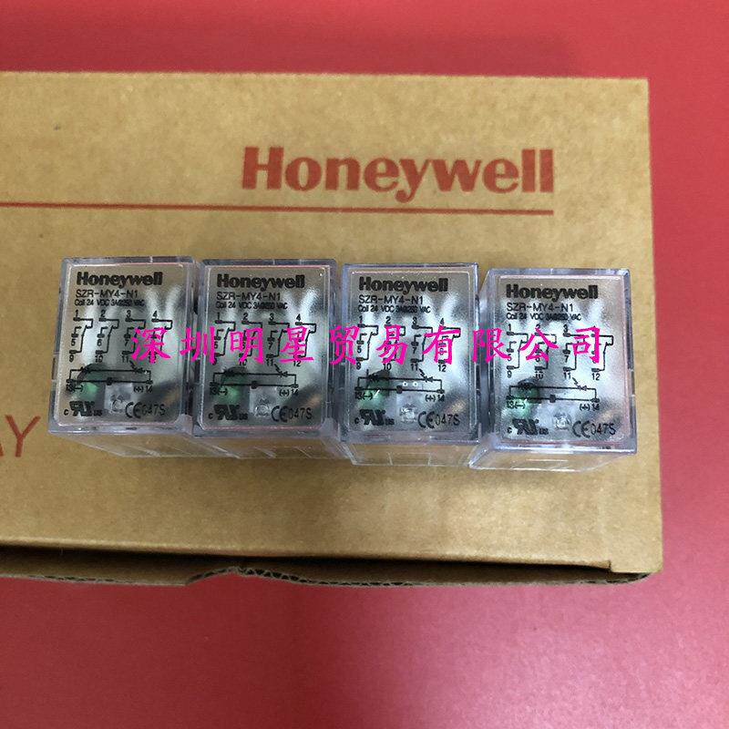 原装正品美国霍尼韦尔Honeywell SZR-MY4-N1 DC24V继电器假一罚十