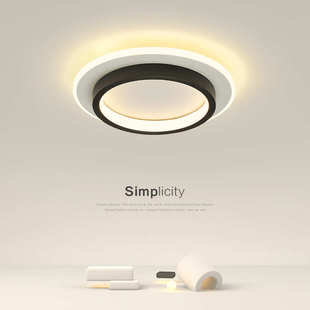 led玄关灯入户门厅灯北欧简约走廊过道灯金色衣帽间阳台吸顶灯具