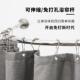 浴帘杆浴帘家用型套装 免打孔弧形浴杆L型浴室帘杆淋浴房厕所转角