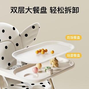 laypkid折s便携式 童婴儿902餐椅可叠家用宝宝吃饭桌椅子多功能学