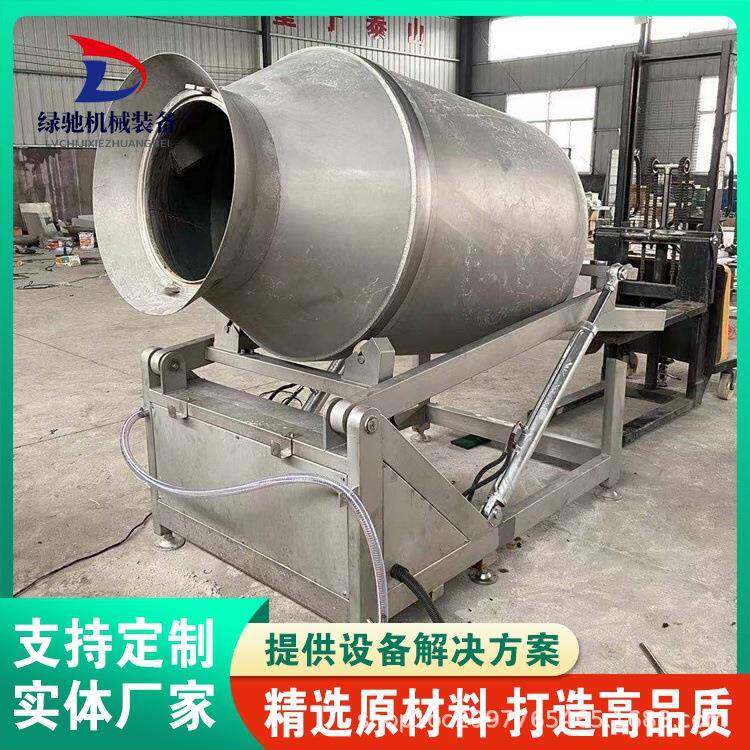 肉制品成产机器滚揉机肉类真空腌制机肉排鸡排变频真空滚揉机