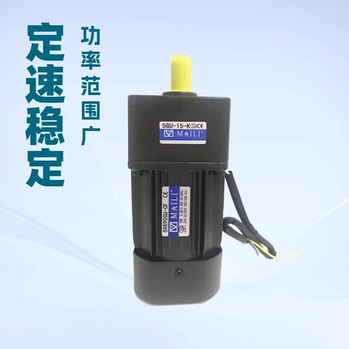 微型小电机90W铜圈齿轮速机食品包装机械CE认证现货厂家直发