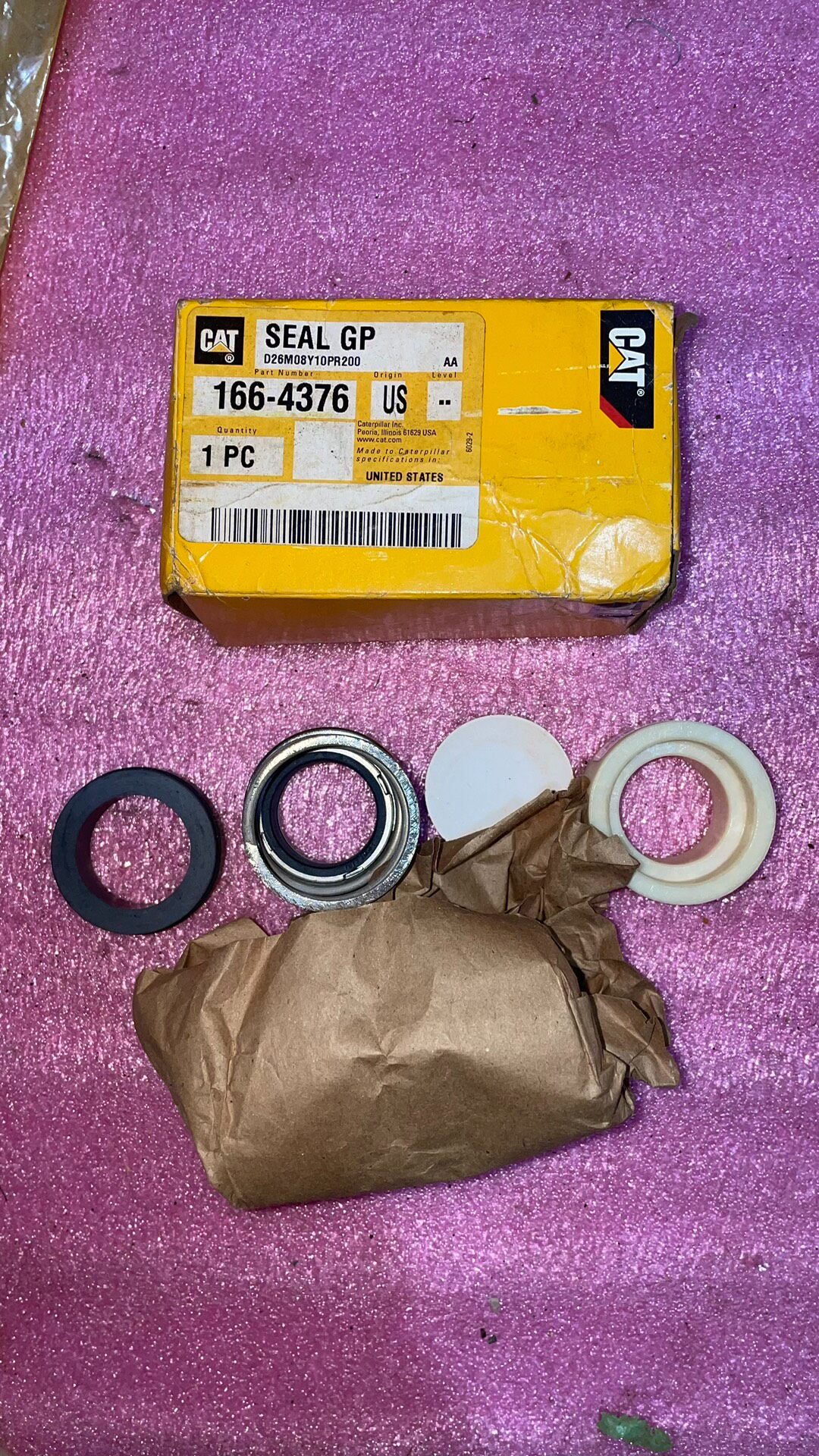 3508，3512，3516水泵水封166-4376