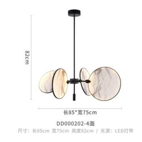 中奢新山水画轻后现代茶室中式装饰灯具吊灯国风书房客厅禅意创意