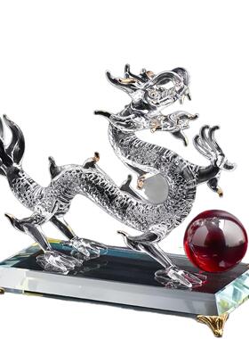 水晶12十二生肖动物鼠牛虎兔龙蛇马羊猴鸡狗猪客厅工艺品招财摆件