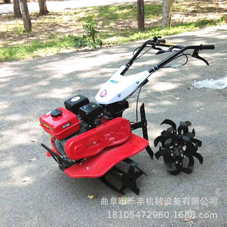 河北新型多功能小型两轮旋耕机多功能播种微耕机微型翻地松土机